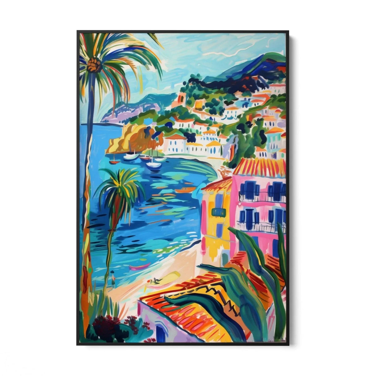 Quadro Stampa su Tela Illusioni di Ibiza, Spagna - CupidoDesign