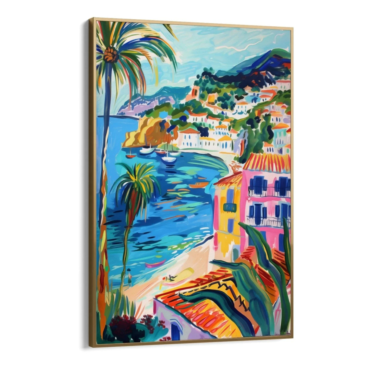 Quadro Stampa su Tela Illusioni di Ibiza, Spagna - CupidoDesign