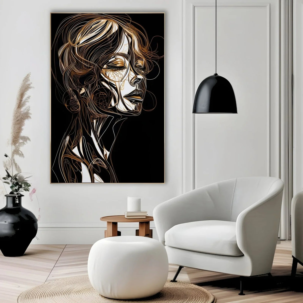 Quadro Stampa su Tela Immagine Femminile - CupidoDesign
