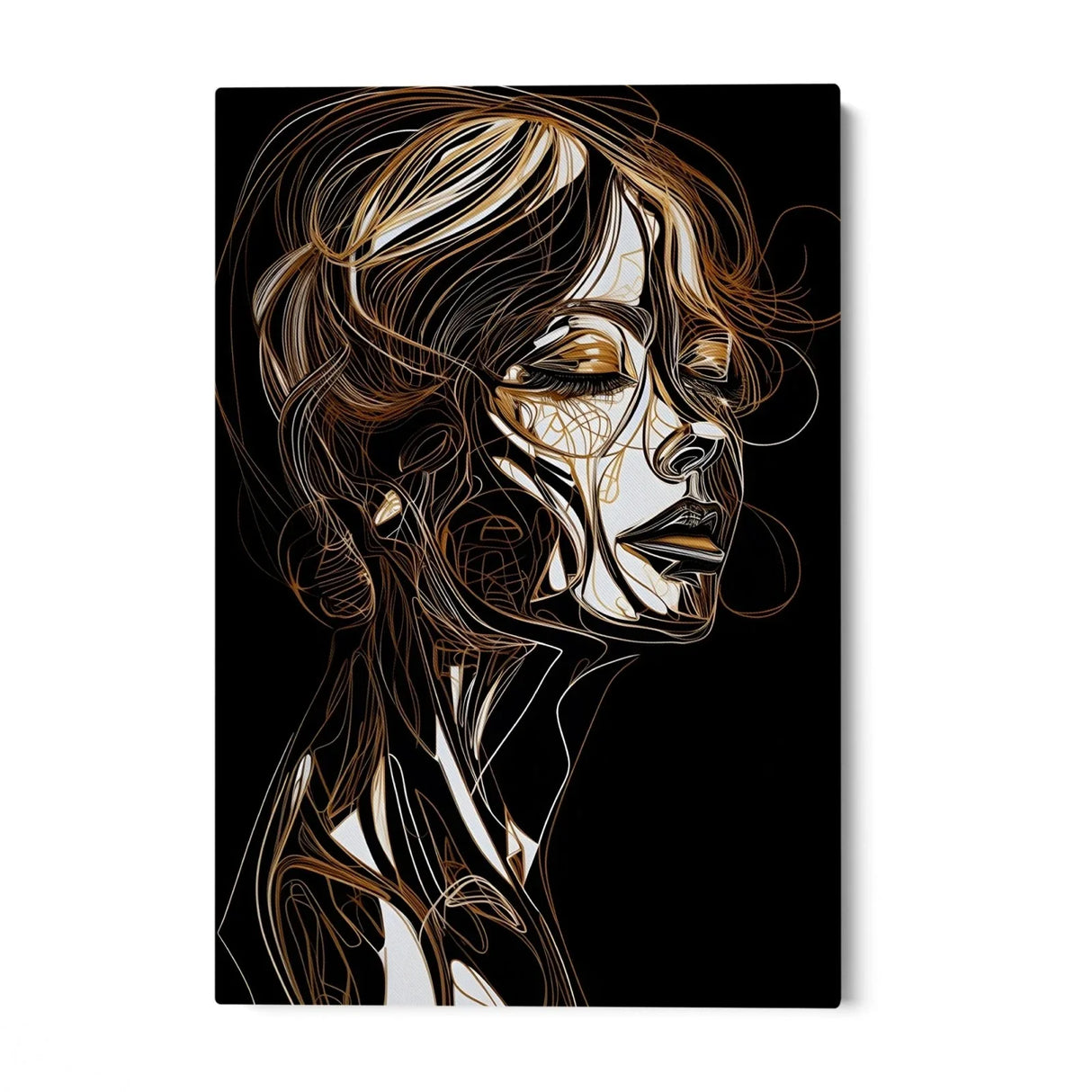 Quadro Stampa su Tela Immagine Femminile - CupidoDesign
