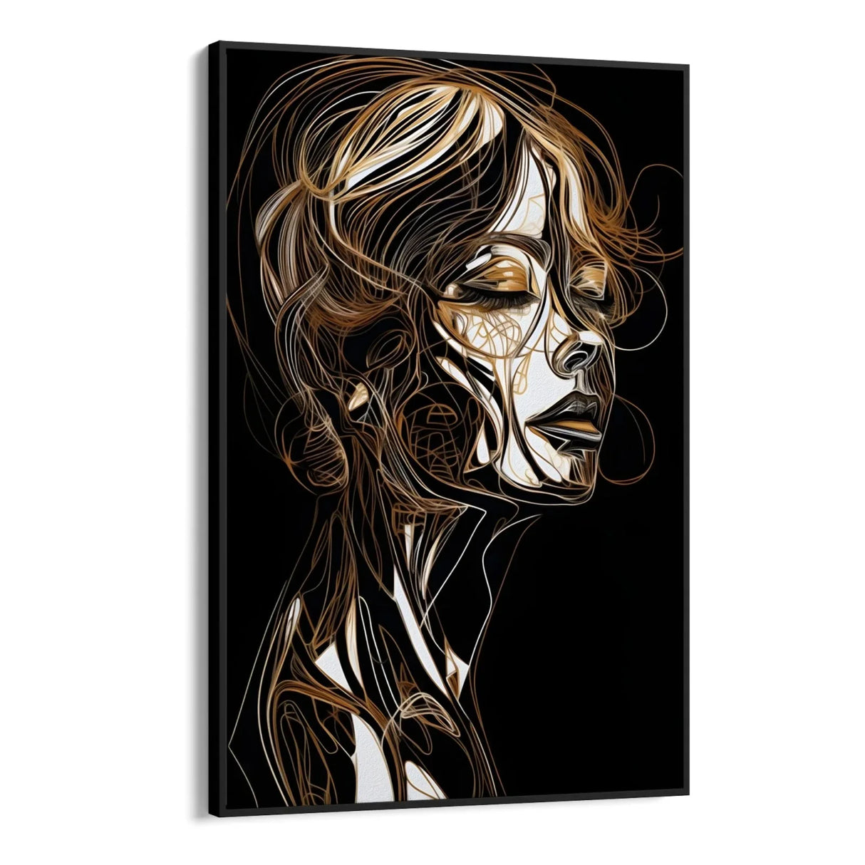 Quadro Stampa su Tela Immagine Femminile - CupidoDesign