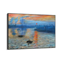 Quadro Stampa su Tela Impression Soleil Levant - Claude Monet - CupidoDesign