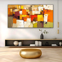 Quadro Stampa su Tela Impressione in Giallo - CupidoDesign