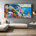 Quadro Stampa su Tela Impressioni di Positano, Italia - CupidoDesign
