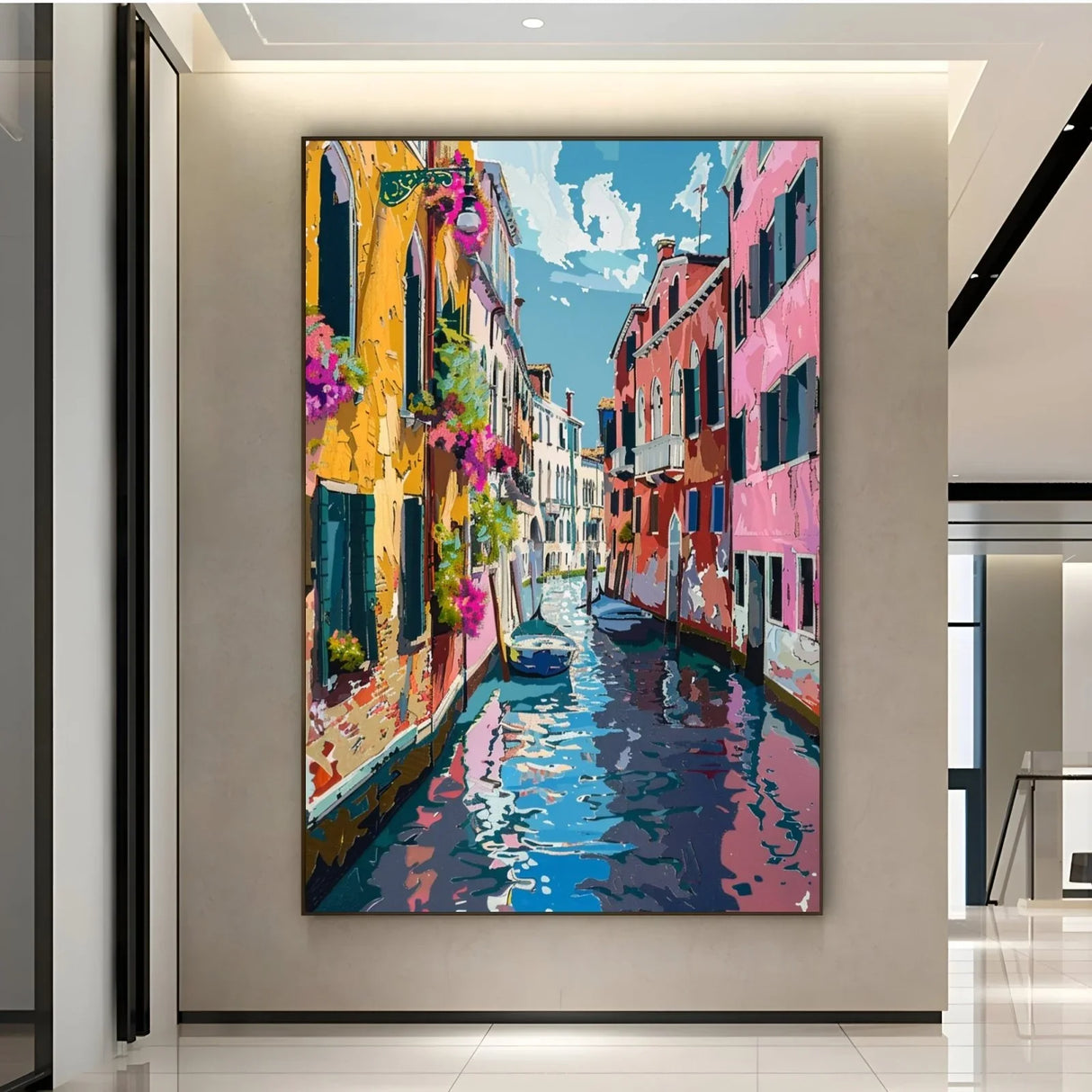 Quadro Stampa su Tela Impressioni Veneziane - CupidoDesign