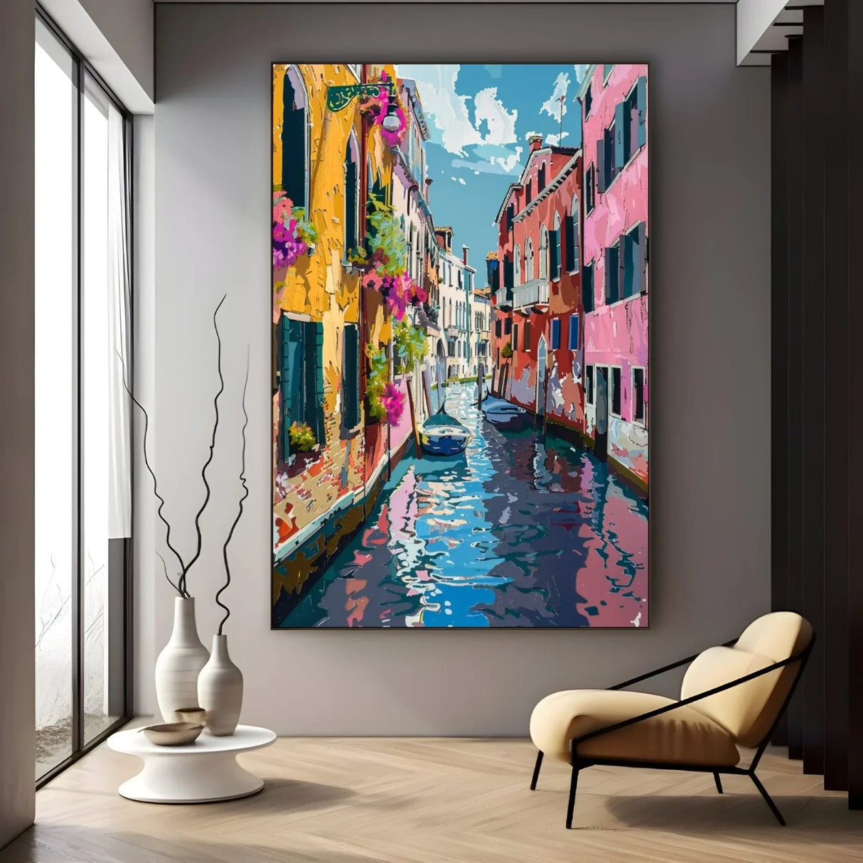 Quadro Stampa su Tela Impressioni Veneziane - CupidoDesign