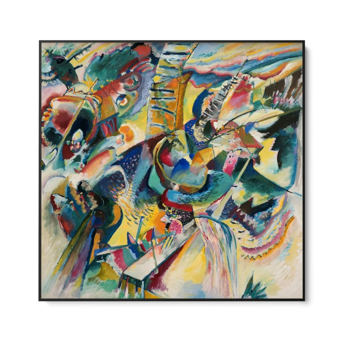 Quadro Stampa su Tela Improvvisazione, Wassily Kandinsky - CupidoDesign