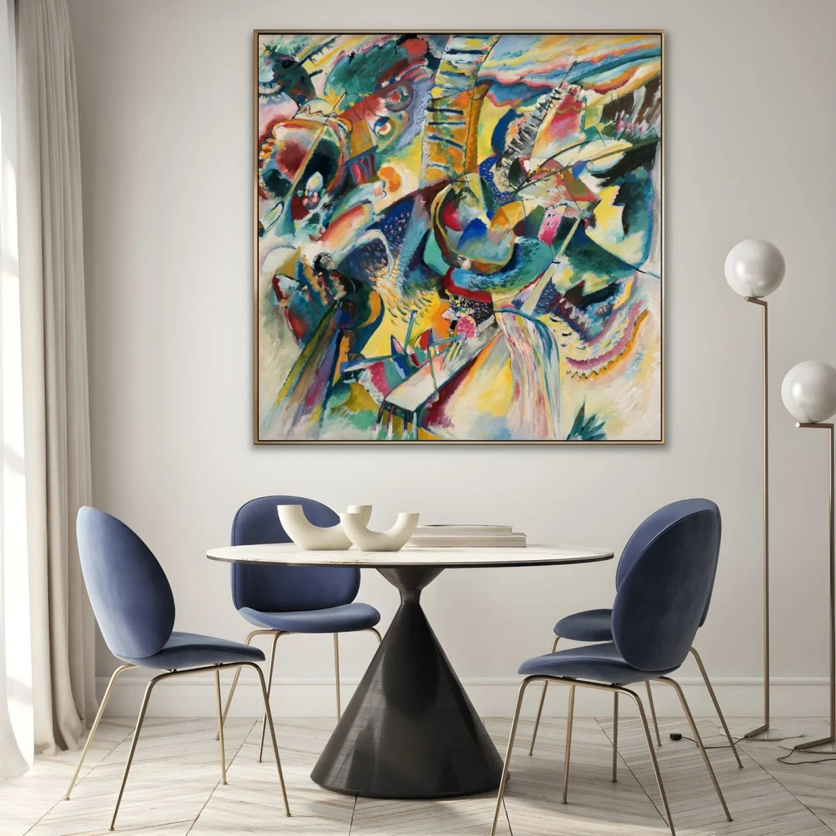 Quadro Stampa su Tela Improvvisazione, Wassily Kandinsky - CupidoDesign