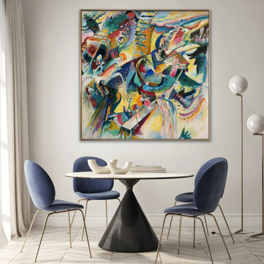 Quadro Stampa su Tela Improvvisazione, Wassily Kandinsky - CupidoDesign