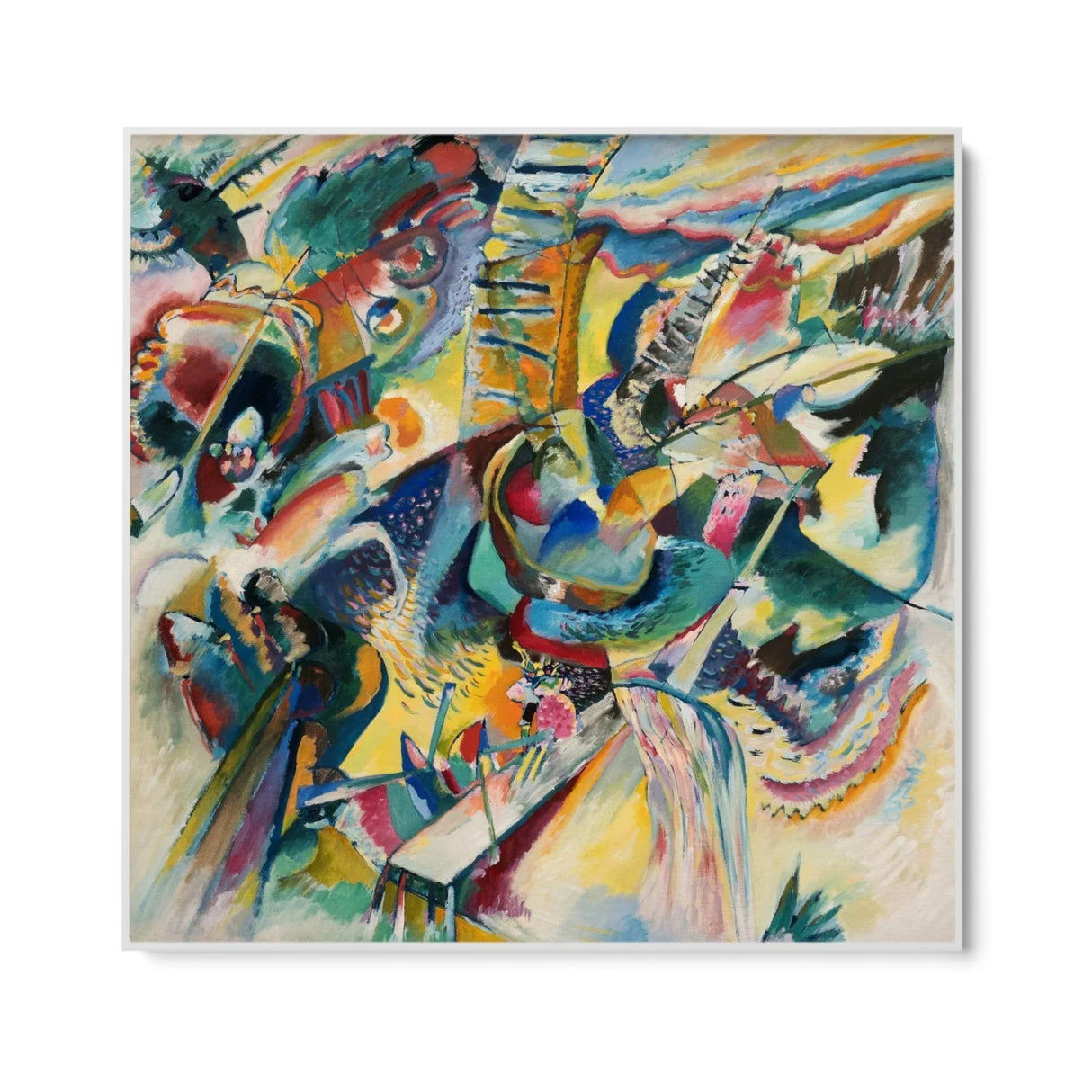 Quadro Stampa su Tela Improvvisazione, Wassily Kandinsky - CupidoDesign