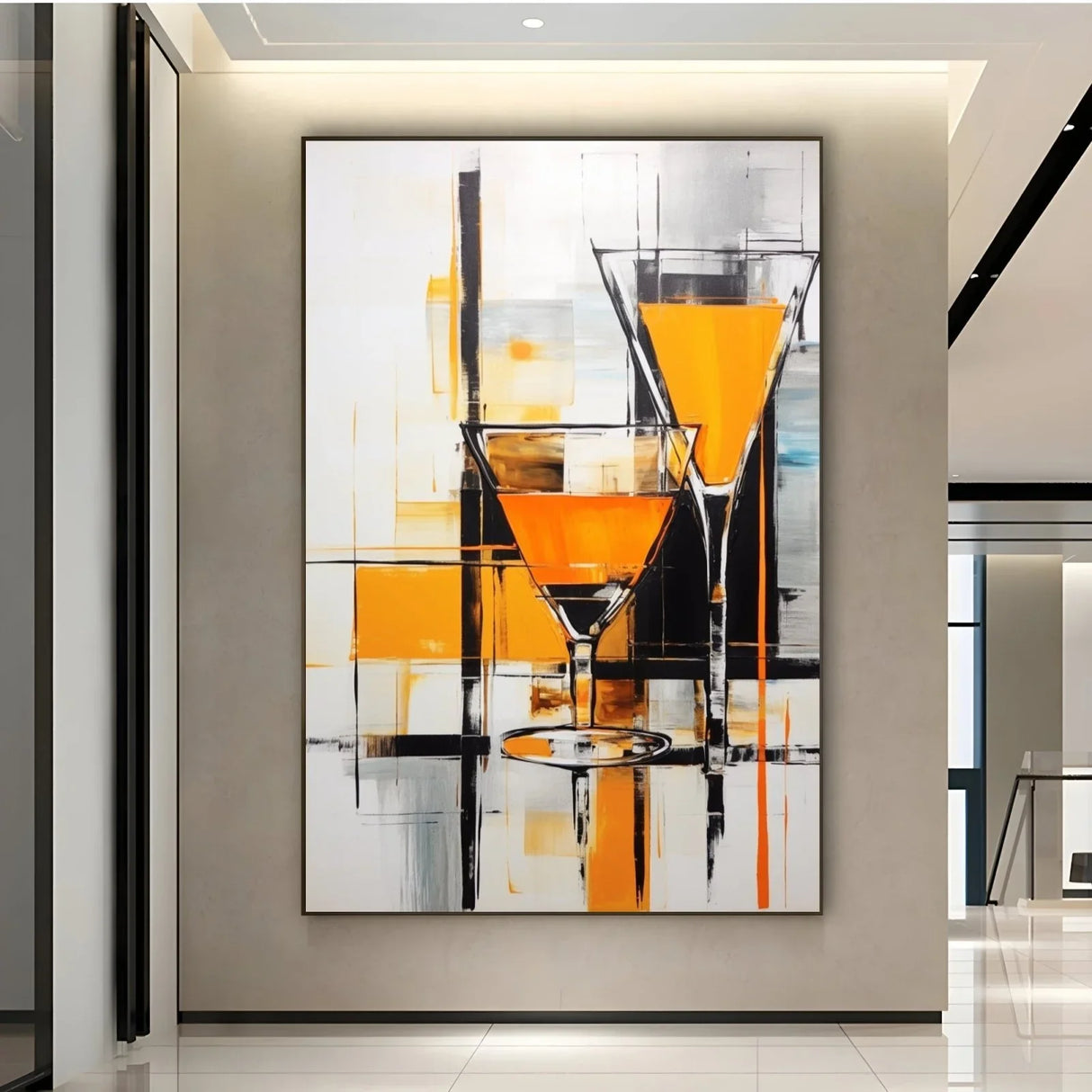 Quadro Stampa su Tela Impulsi Vibranti - CupidoDesign