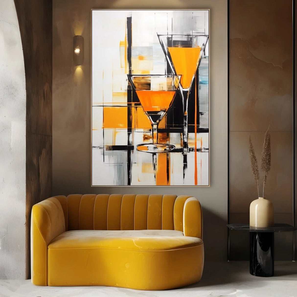 Quadro Stampa su Tela Impulsi Vibranti - CupidoDesign