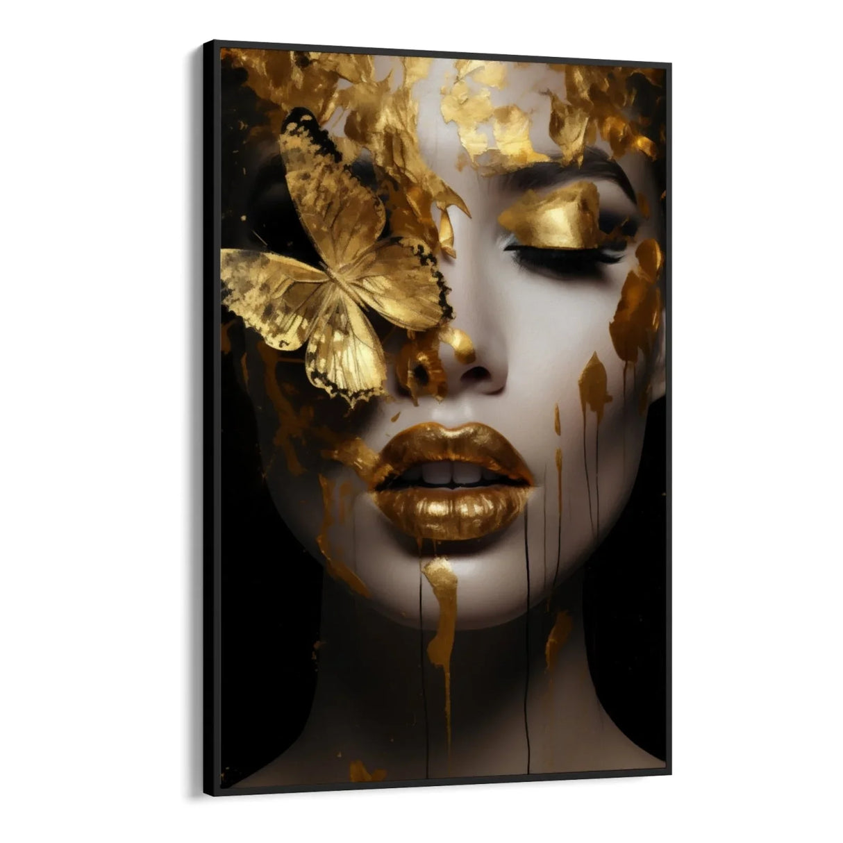 Quadro Stampa su Tela Incantesimo Dorato - CupidoDesign