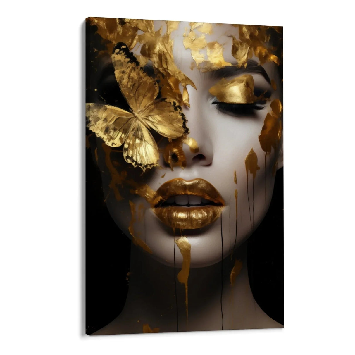 Quadro Stampa su Tela Incantesimo Dorato - CupidoDesign