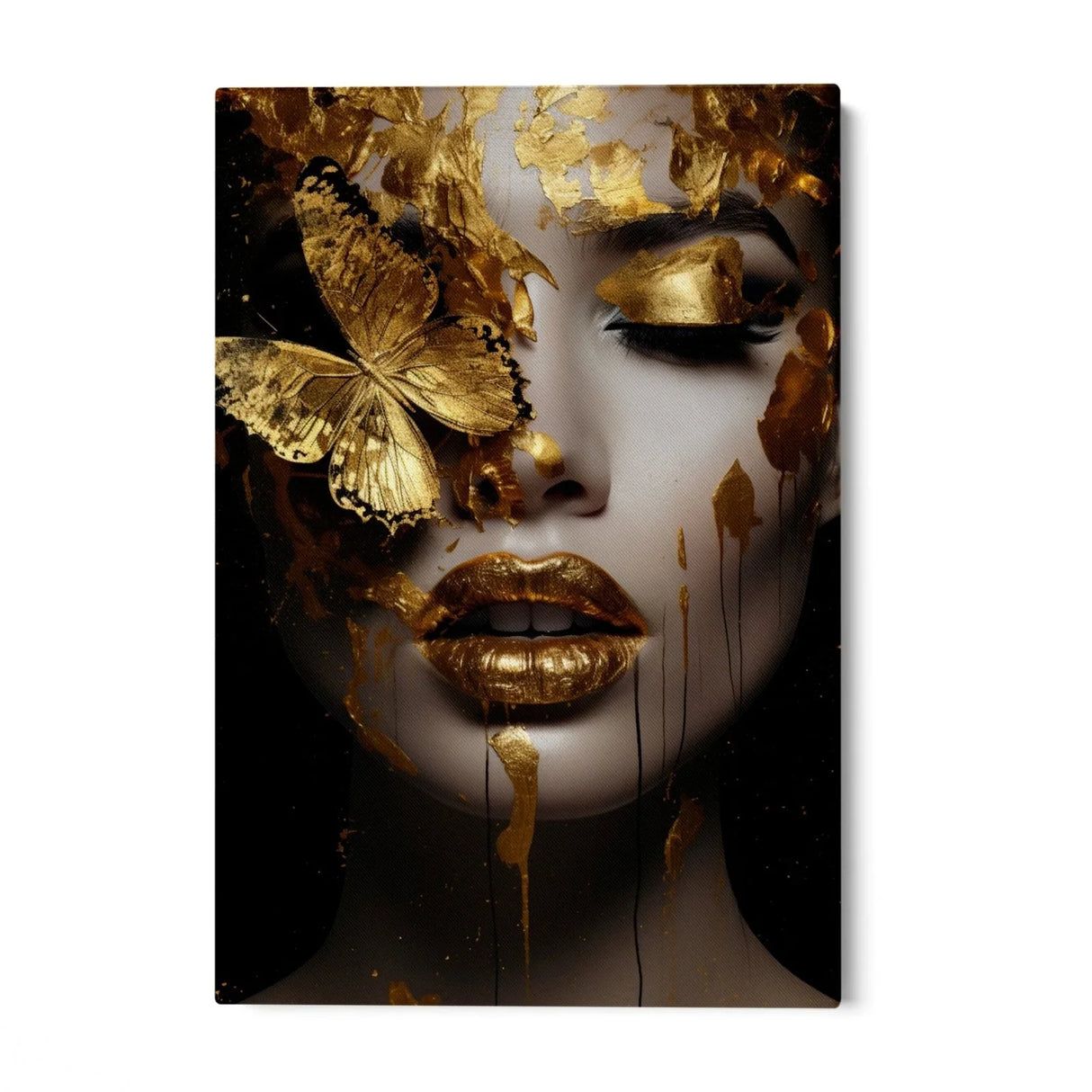 Quadro Stampa su Tela Incantesimo Dorato - CupidoDesign