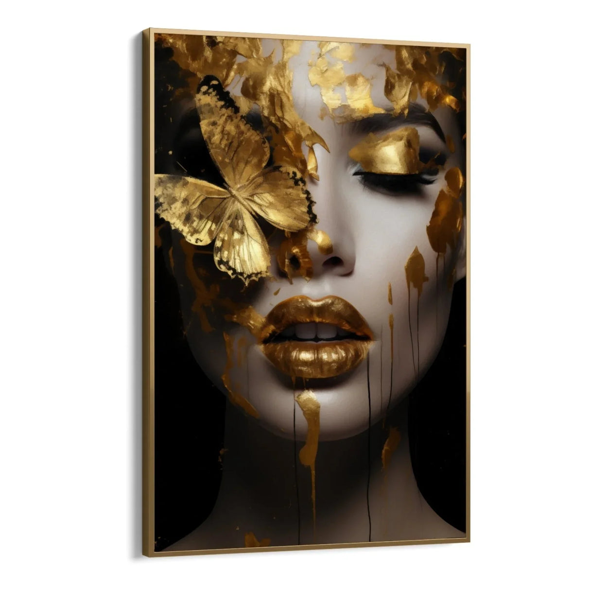 Quadro Stampa su Tela Incantesimo Dorato - CupidoDesign