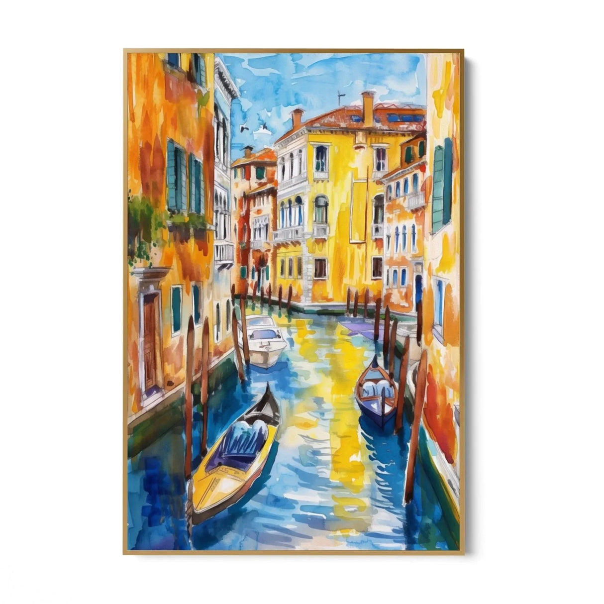 Quadro Stampa su Tela Incanti dei canali - CupidoDesign