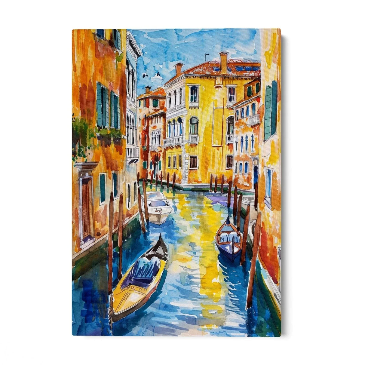 Quadro Stampa su Tela Incanti dei canali - CupidoDesign