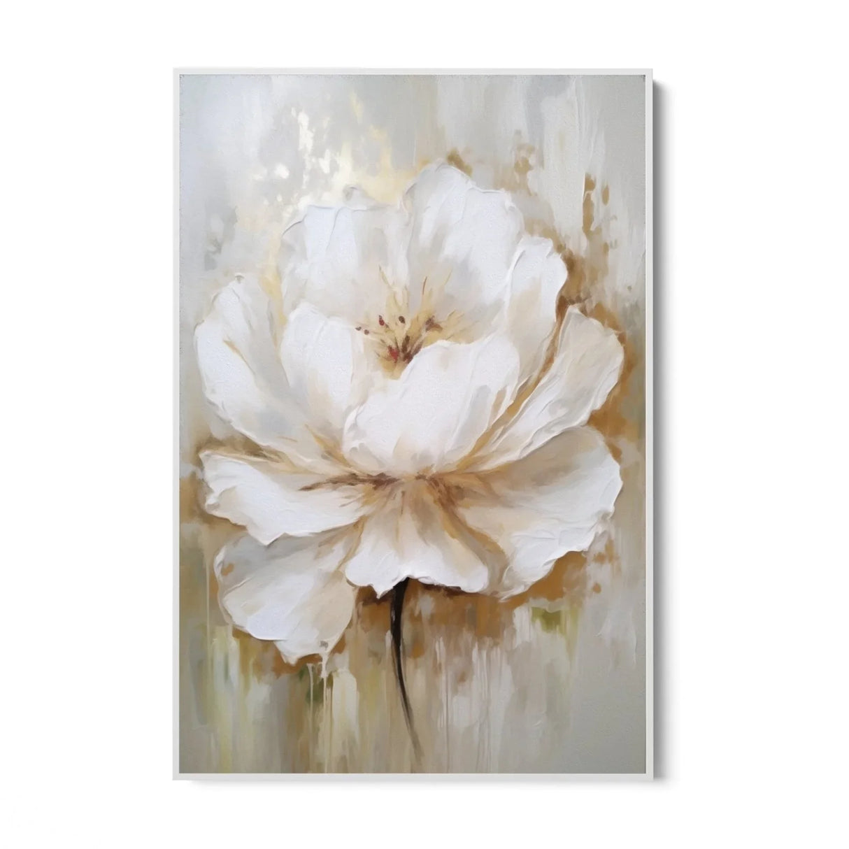 Quadro Stampa su Tela Incanto bianco - CupidoDesign