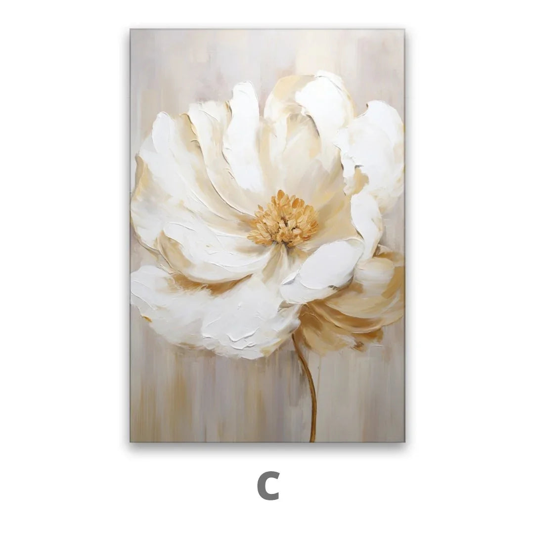 Quadro Stampa su Tela Incanto bianco - CupidoDesign