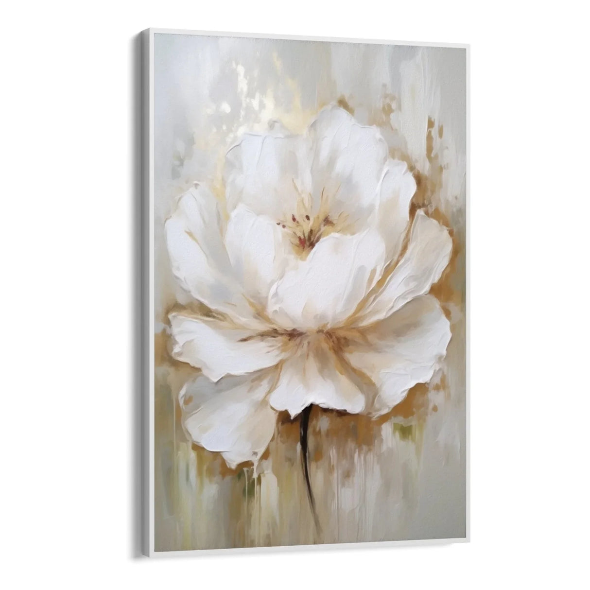 Quadro Stampa su Tela Incanto bianco - CupidoDesign