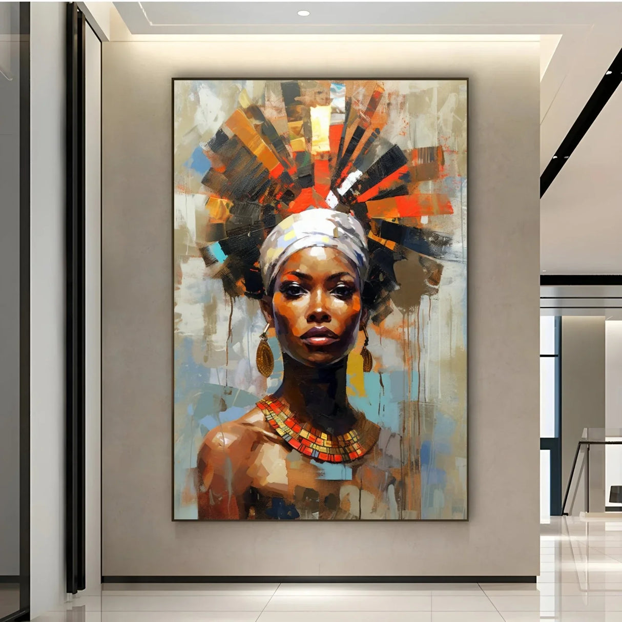 Quadro Stampa su Tela Incanto Colorato - CupidoDesign