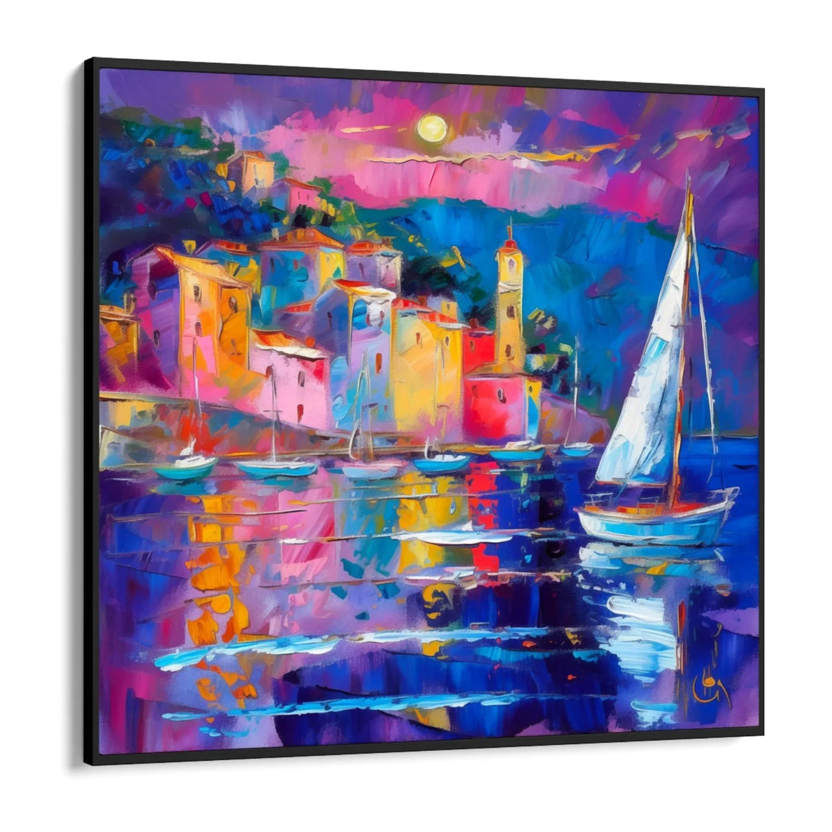 Quadro Stampa su Tela Incanto Costiero - CupidoDesign
