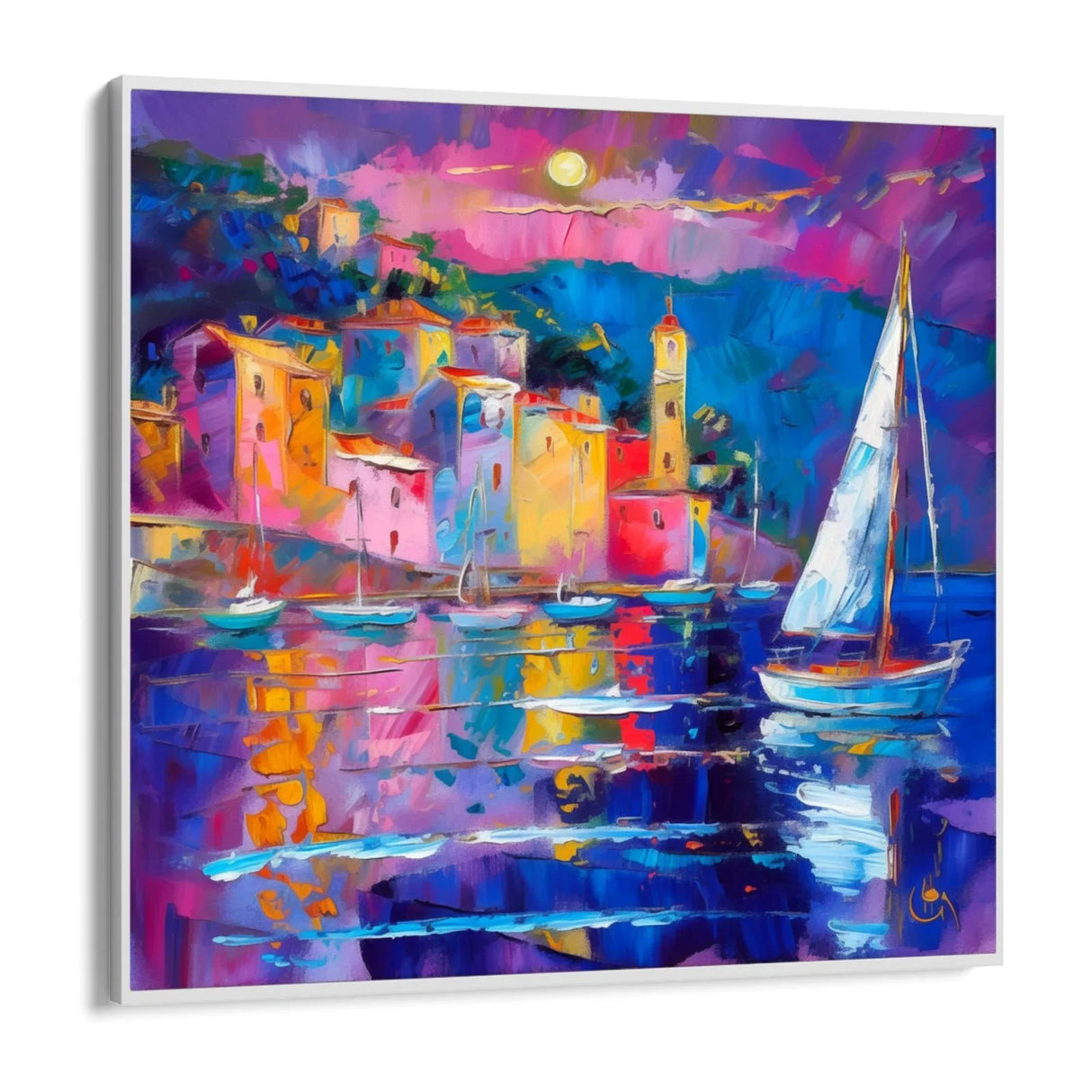 Quadro Stampa su Tela Incanto Costiero - CupidoDesign