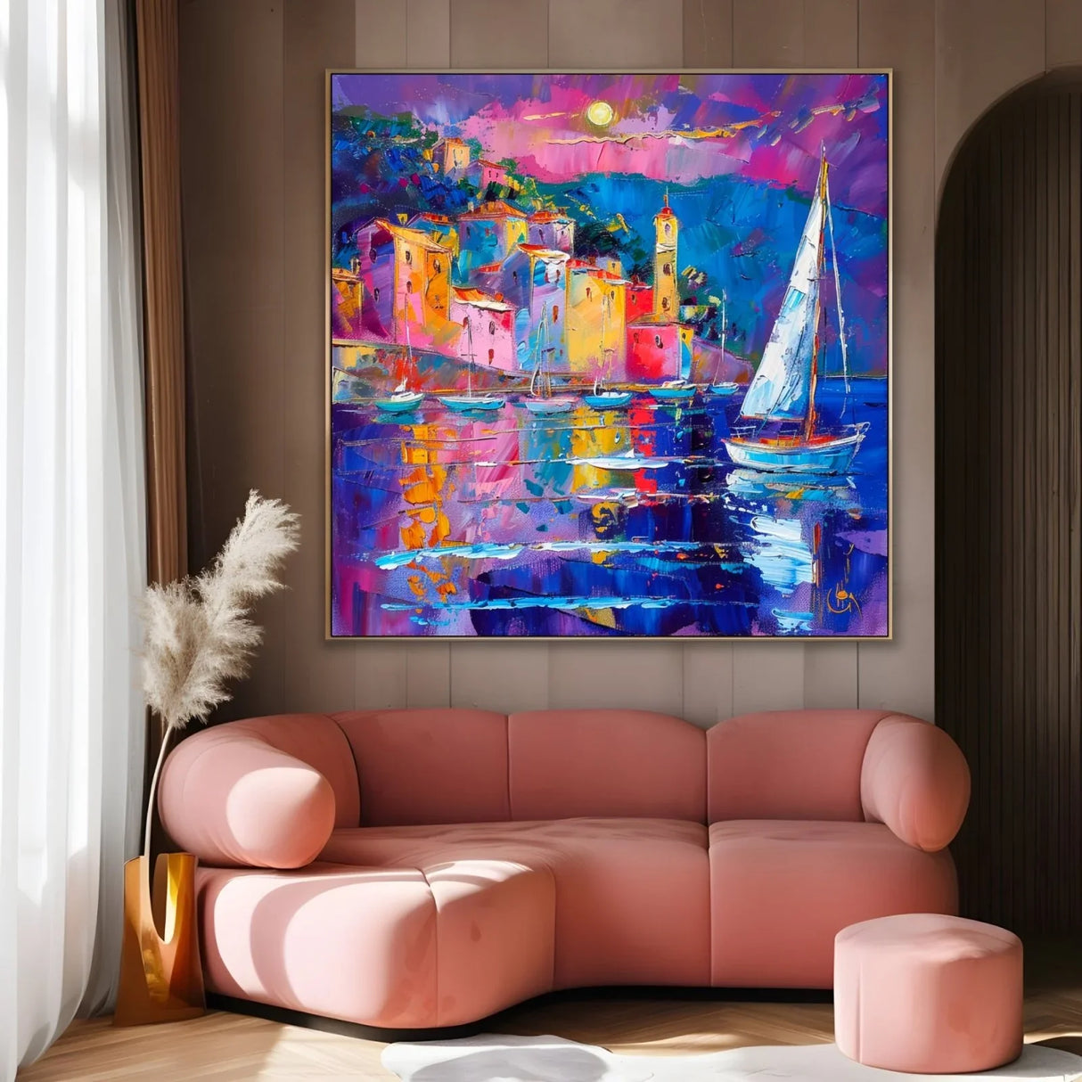 Quadro Stampa su Tela Incanto Costiero - CupidoDesign