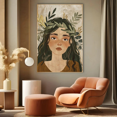 Quadro Stampa su Tela Incanto di rami - CupidoDesign