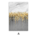 Quadro Stampa su Tela Incanto d'Oro - CupidoDesign