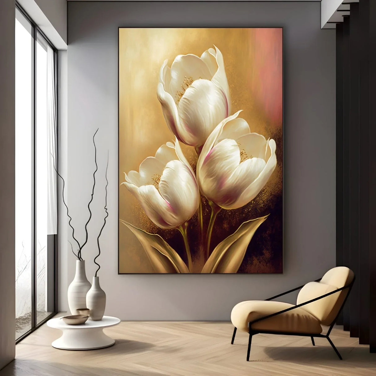 Quadro Stampa su Tela Incanto Floreale - CupidoDesign
