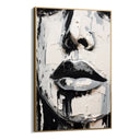 Quadro Stampa su Tela Incanto in Bianco e Nero - CupidoDesign