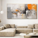 Quadro Stampa su Tela Incontro con l'Arancione - CupidoDesign