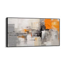 Quadro Stampa su Tela Incontro con l'Arancione - CupidoDesign