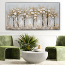 Quadro Stampa su Tela Incontro dei Fiori - CupidoDesign