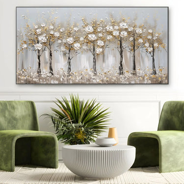 Quadro Stampa su Tela Incontro dei Fiori - CupidoDesign