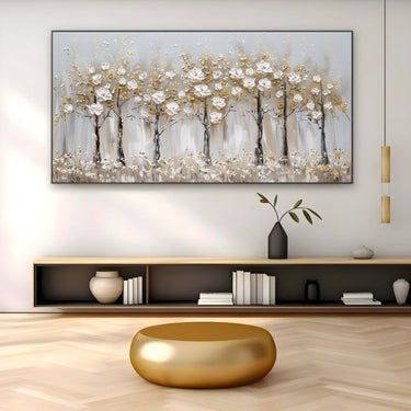 Quadro Stampa su Tela Incontro dei Fiori - CupidoDesign