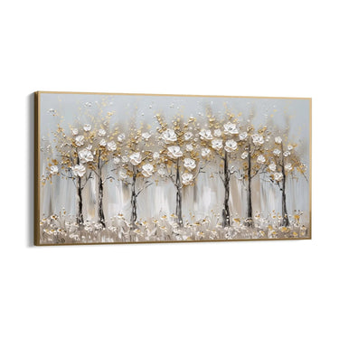 Quadro Stampa su Tela Incontro dei Fiori - CupidoDesign