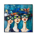 Quadro Stampa su Tela Incontro di Anime - CupidoDesign