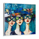 Quadro Stampa su Tela Incontro di Anime - CupidoDesign