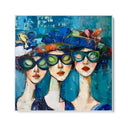 Quadro Stampa su Tela Incontro di Anime - CupidoDesign