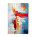 Quadro Stampa su Tela Incontro rosso - CupidoDesign