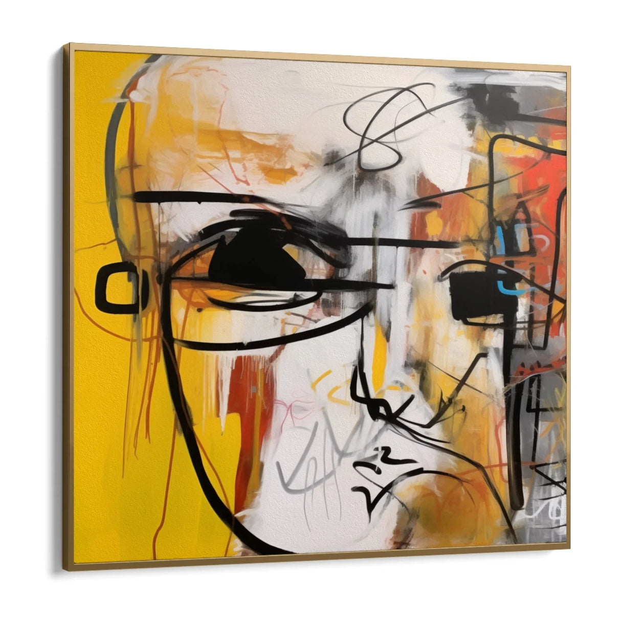 Quadro Stampa su Tela Indefinito Astratto - CupidoDesign