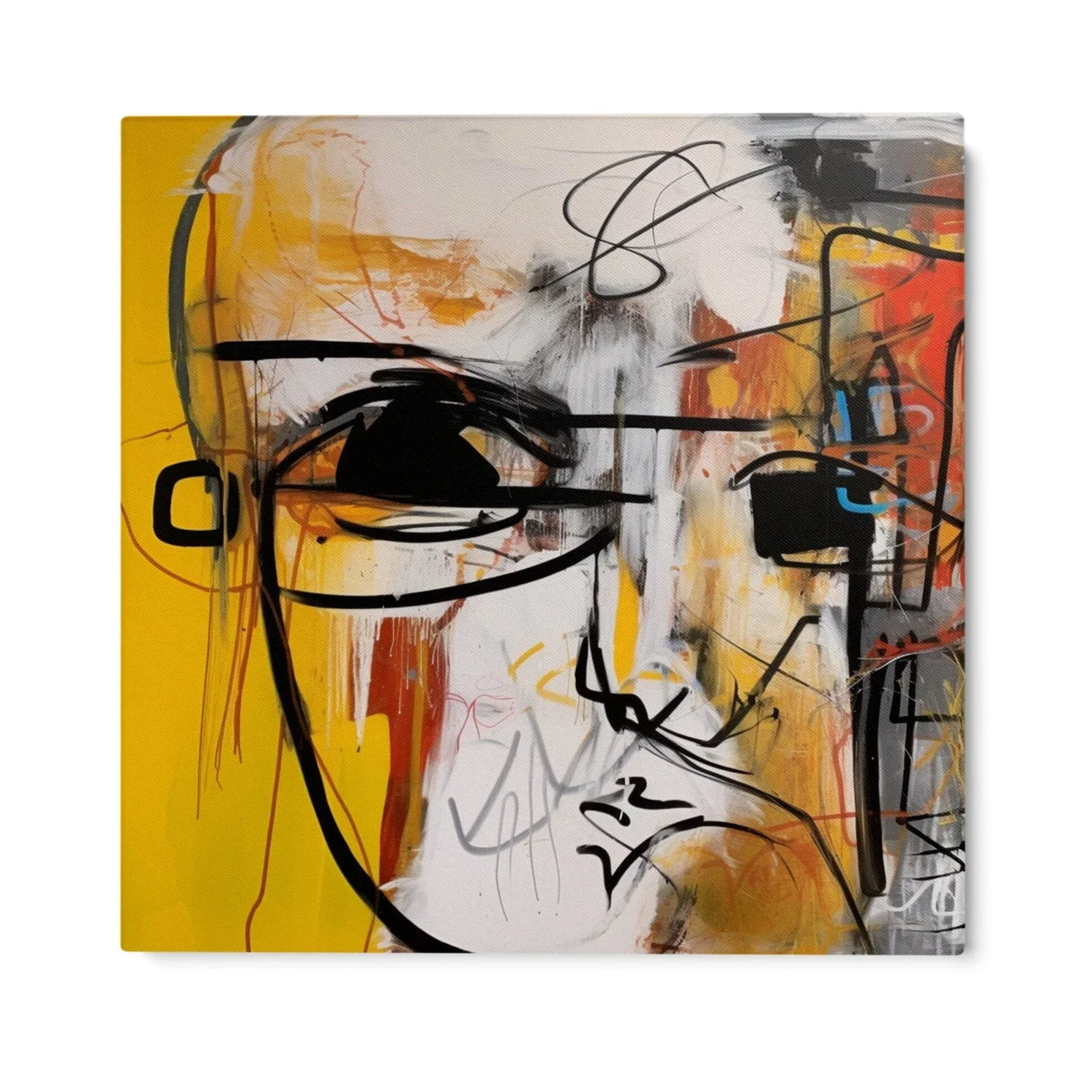 Quadro Stampa su Tela Indefinito Astratto - CupidoDesign