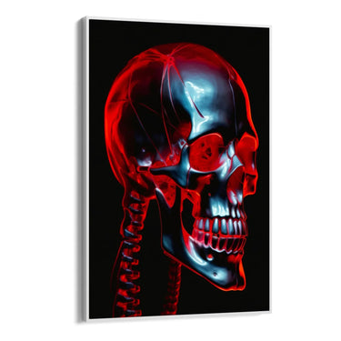 Quadro Stampa su Tela Indestructible Skull - CupidoDesign