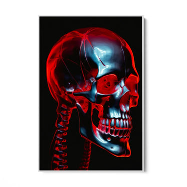 Quadro Stampa su Tela Indestructible Skull - CupidoDesign