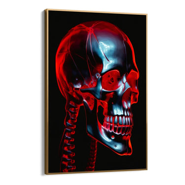 Quadro Stampa su Tela Indestructible Skull - CupidoDesign