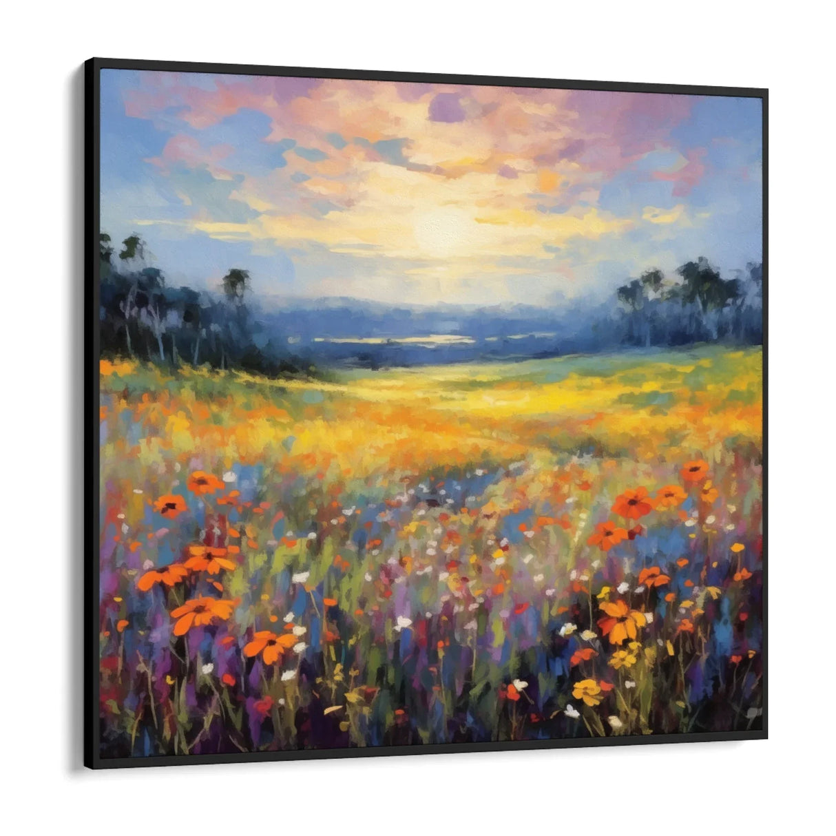 Quadro Stampa su Tela Infinita fioritura - CupidoDesign