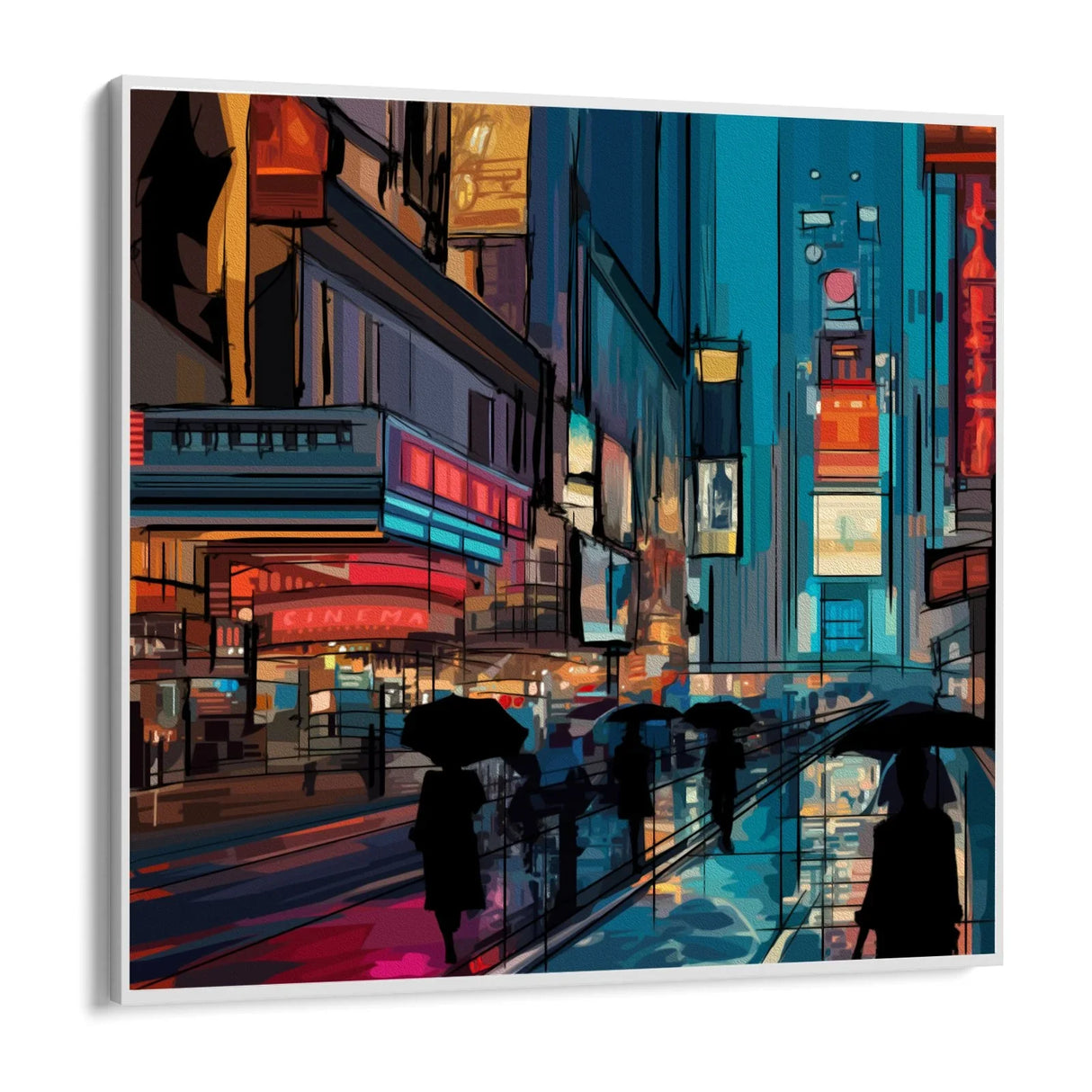 Quadro Stampa su Tela Influenze Galattiche - CupidoDesign